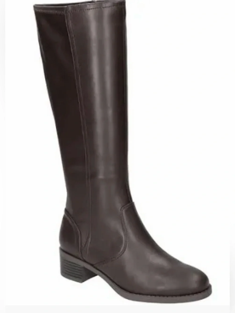 Easy Spirit Women’s Over-the-Knee Dark Brown Leather Boots Womens 9W-NWT